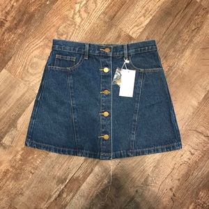 Pink Lily Boutique Denim Skirt